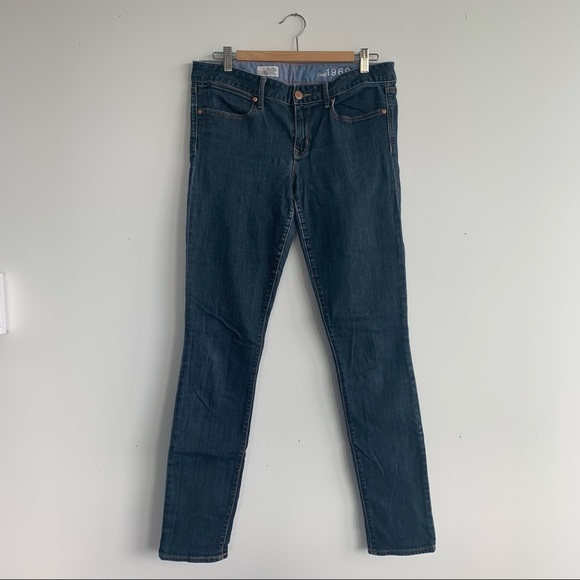 GAP TALL 10L Dark Wash Always Skinny Jeans - Picture 2 of 13